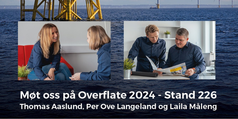 Møt oss på Overflate 11.-13. November 2024